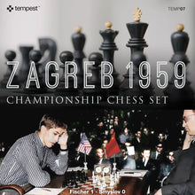 Load image into Gallery viewer, Tempest Zagreb Chess Ensemble (bundled set without clock)