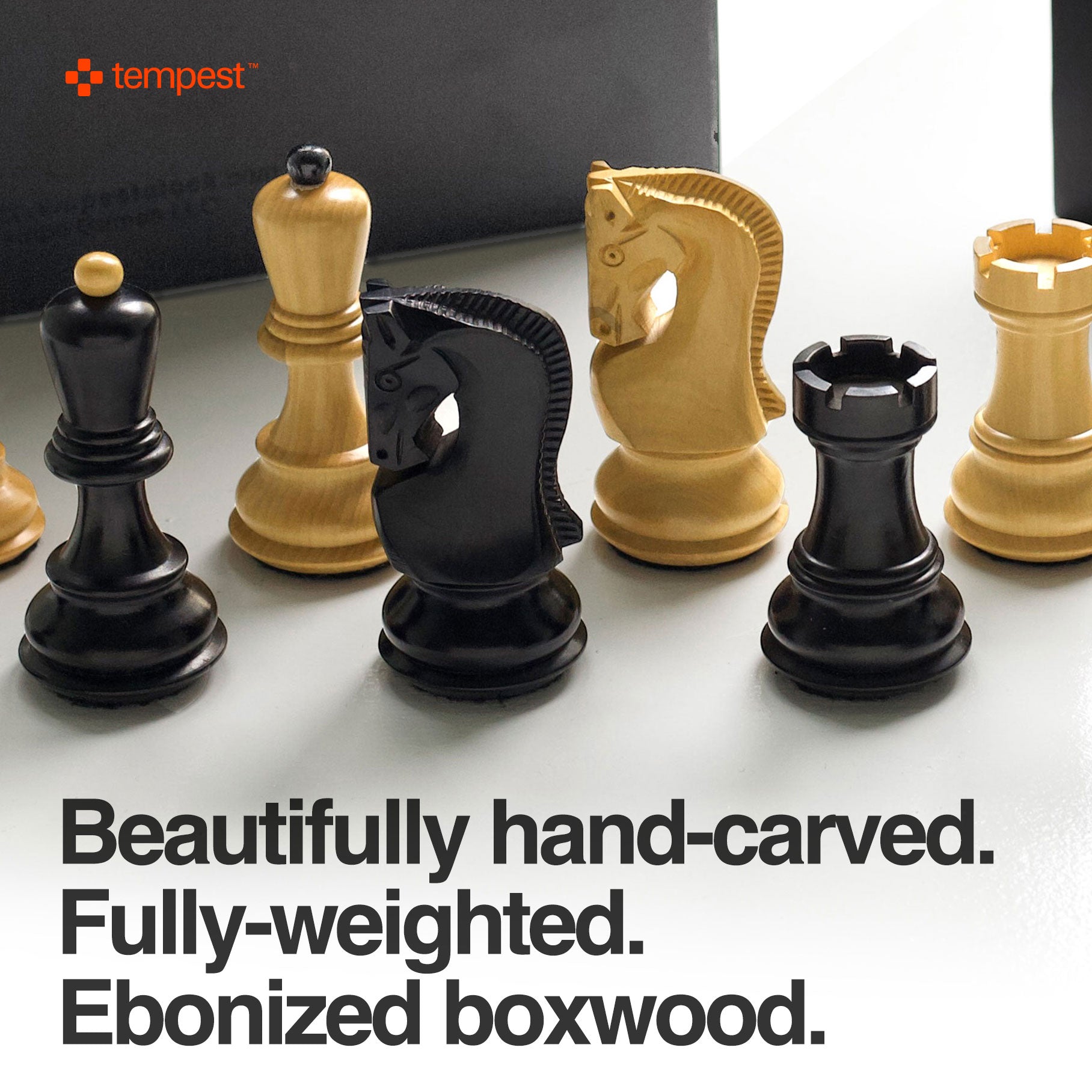 ロッド PHASE The Tempest PCSC-67MH Tempest Zagreb 1959 Championship Chess Set – Tempest Clock